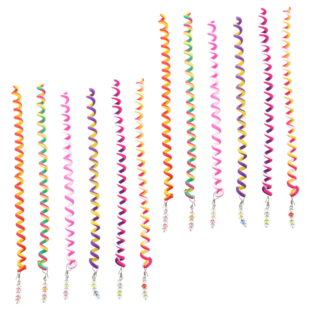 

12Pcs Hair Braider Tool for Kids Curls Styling Clip Women Resin Girls Miss Plastic DIY Braiding Circle Hair Accessories