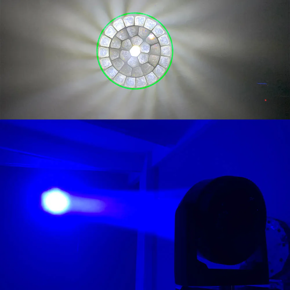 Professional Stage Light 37X40W Wash Spot Beam Zoom LED Moving Head Light Bee Eye DJ Equipment for Festival Music Event Party