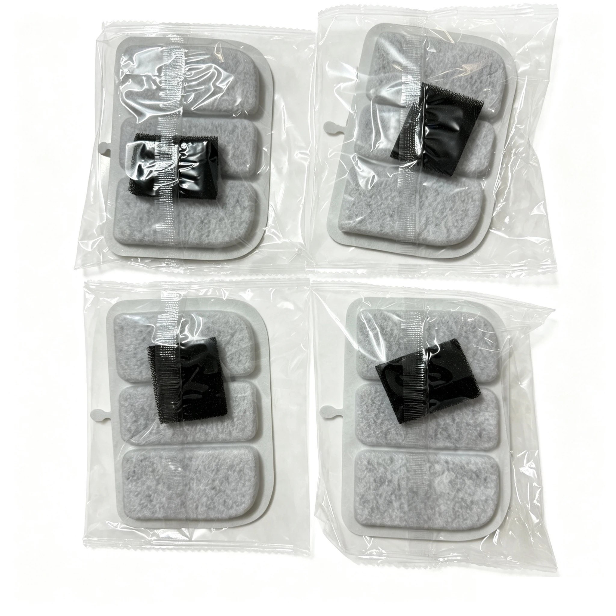 12 Filter und 10 Schwämme im Paket, Ersatz für den Katzenbrunnen, passend für 3L PETKIT EVERSWEET MAX kabellosen Wasserspender, Haustierzubehör – Detail 1