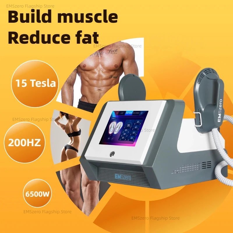 

Nova Upgrade 6500W EMS RF Body Sculpting Machine Emszero NEO Professional Hi-emt Body Contouring Device with 200HZ