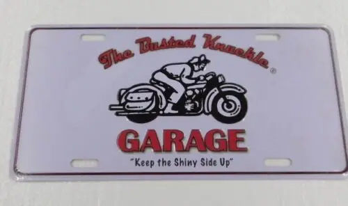 The Busted Knuckle GARAGE - Tin Sign - MOTORCYCLE SIGN