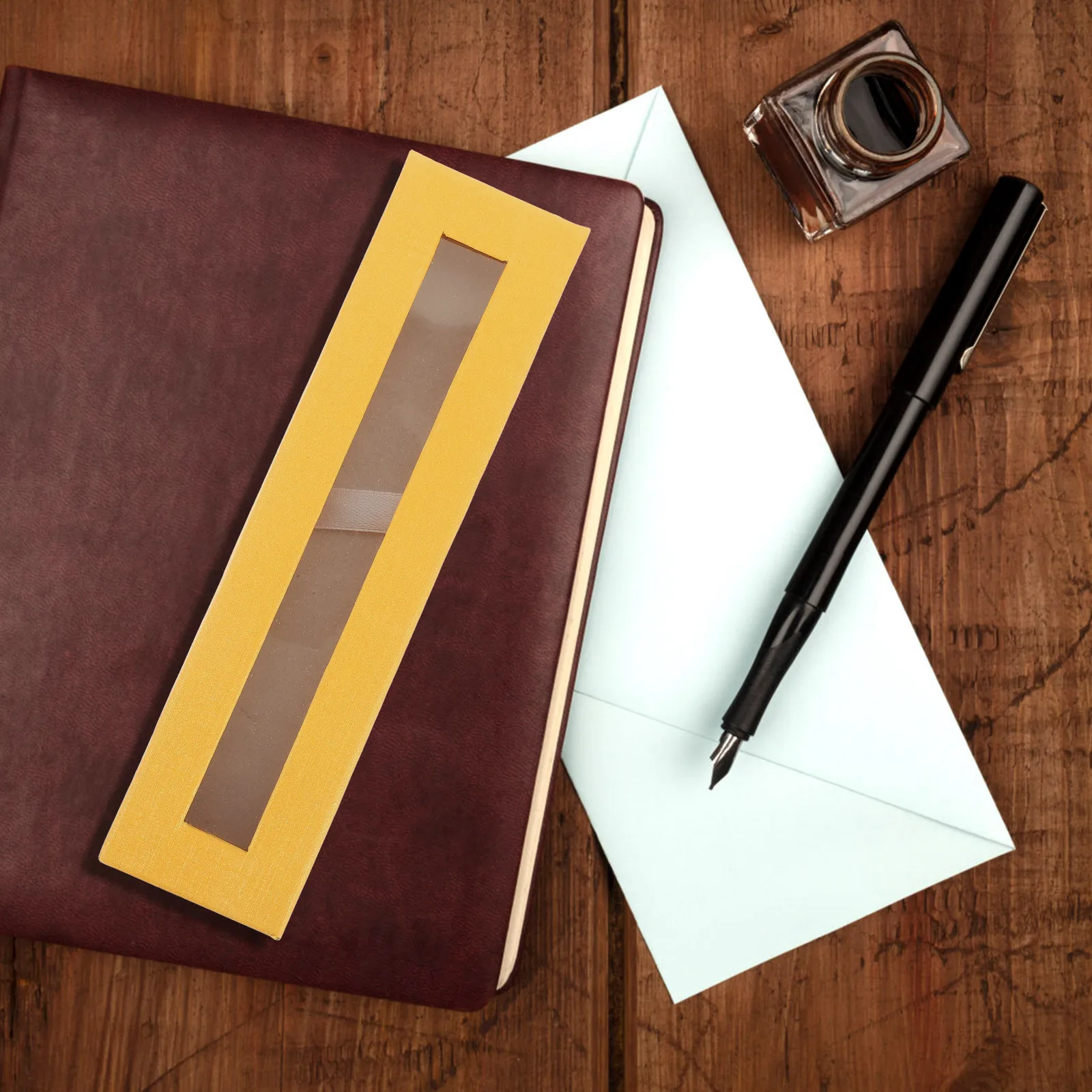 

5Pcs Pen Gift Box Clear Window Paper Case for Pens Pencils Storage Organizer Pen Boxes Gift Empty Box Pencil Holder