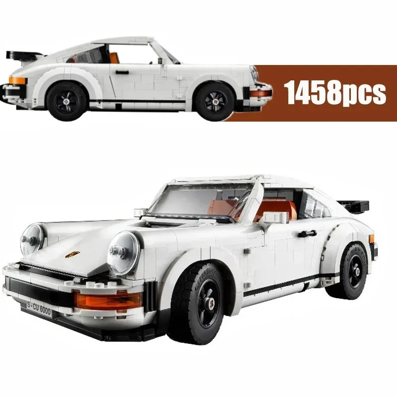 MINISO MOC Technical White Hypercar Super Racing Car Fit 10295 Model Building Blocks Bricks Children Toys Birthday Gifts