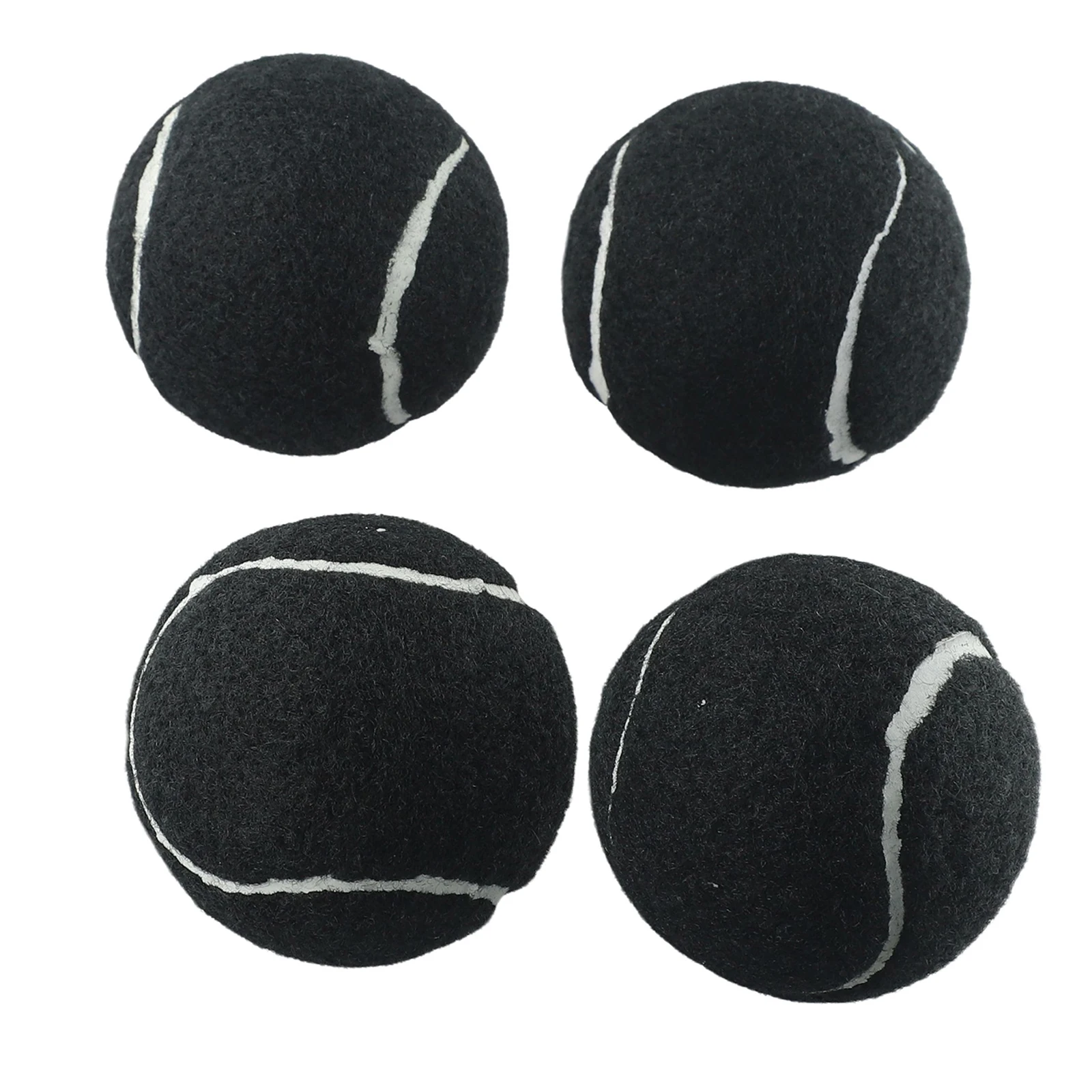 

4PCS Precut Tennis Balls Leg Non-Slip Rubber Glide Desk Stool Floor Protect Versatile Rubber Precut Tennis Ball