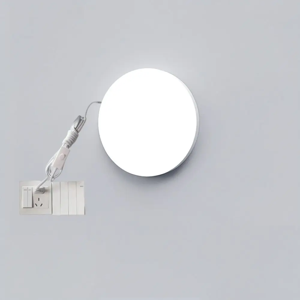 Modern LED Wall Lamp Minimalist Waterproof Light For Outdoor Balcony Corridor Stairwell Bathroom Indoor Home Decor Wall Lighting