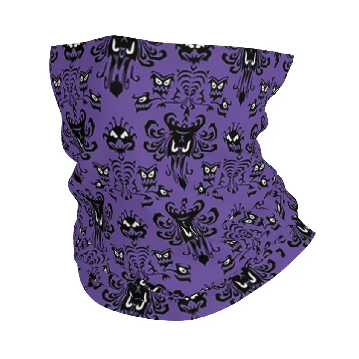 Haunted Mansion Bandana Neck Cover Printed Wrap Scarf Multifunction Headwear Outdoor Sports Unisex Adult Windproof