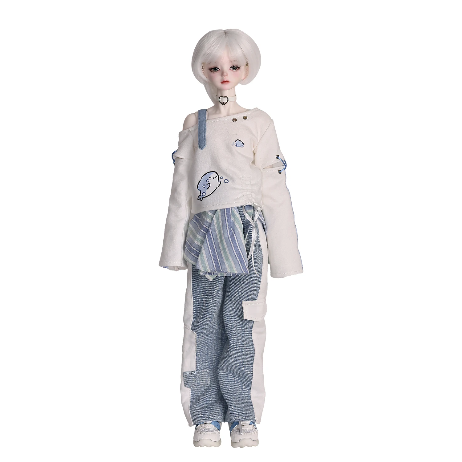Bjd pop 1/4 Lorc Fullset C Y2K stijl speelgoed voor hem en haar kleding jointed poppen handgemaakte figuur Shugafairy