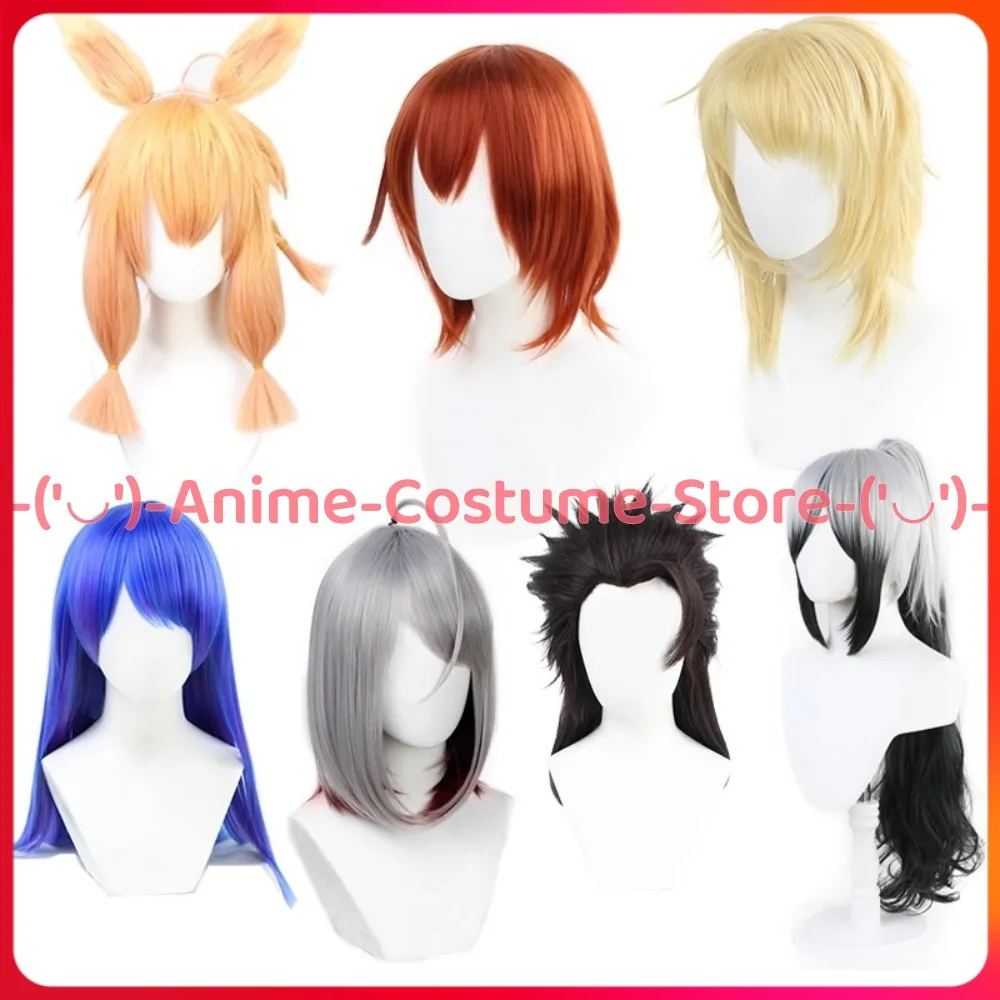 

Arknights Myrtle Skullshatterer W Cosplay Wig Anime Game Character Halloween Carnival Party Wigs Heat Resistant Synthetic Hair