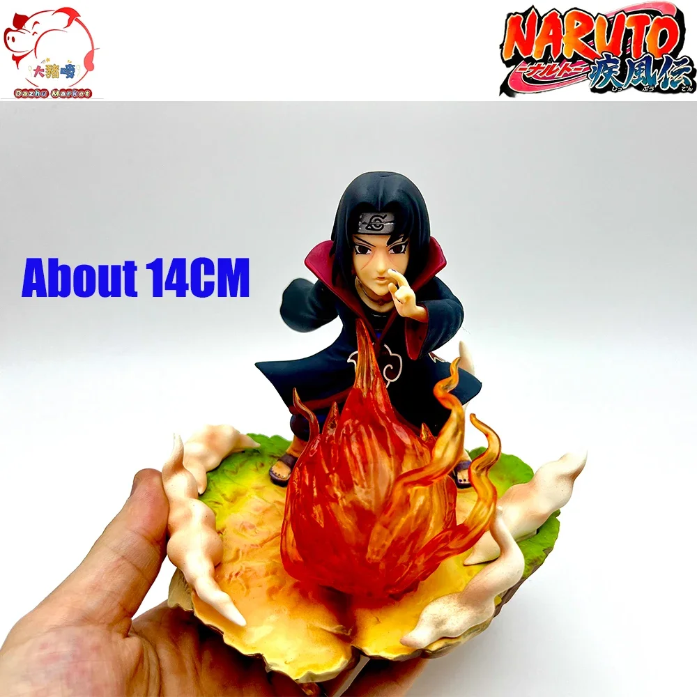 Anime Naruto Shippuden figurki postać Uchiha Itachi figurka Akatsuki Gk Model specjalna dekoracja stołu zabawki dla dzieci prezenty