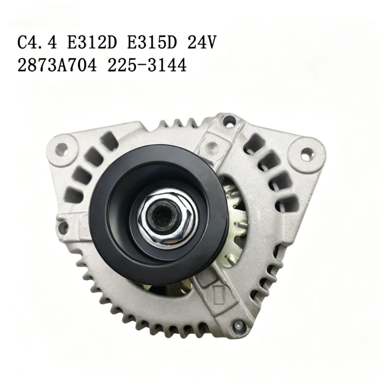 1Pc 24V Engine Alternator 2873A70 225-3144 for Caterpillar CAT E312D E315D Excavator C4.4 Engine Replacement