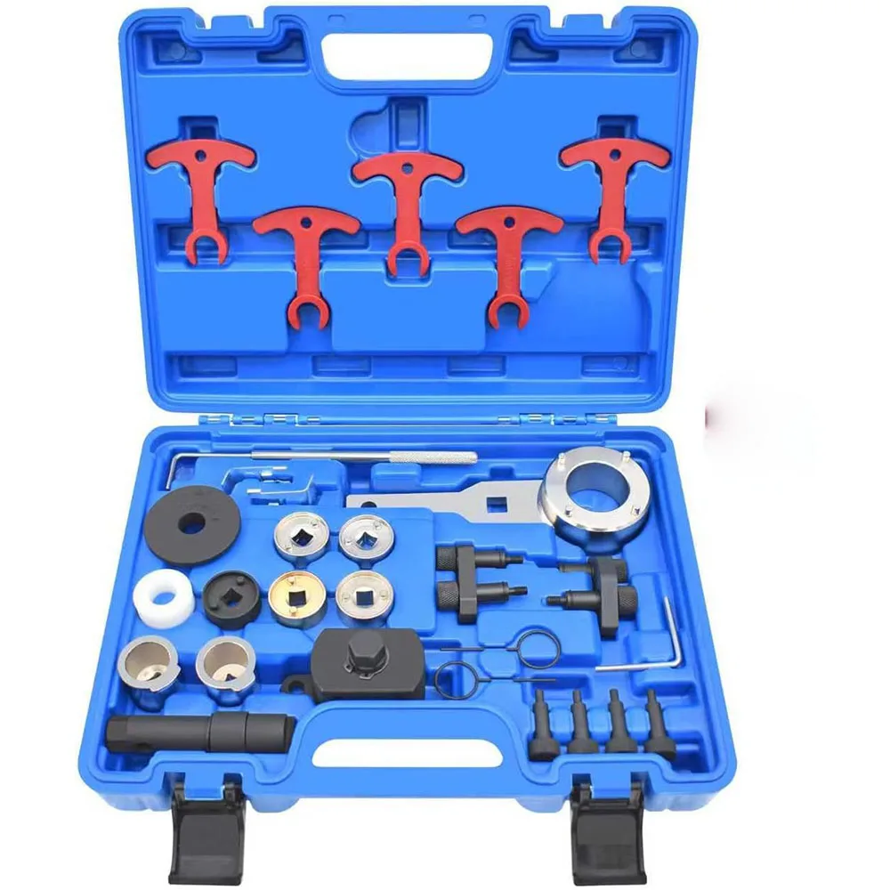 

Набор инструментов для регулировки ГРМ (распредвала и коленвала) для VW Audi EA888 1.8 2.0 TSI TFSI T10354 T10355 T40271 T10352 T10368 T40196 T40191