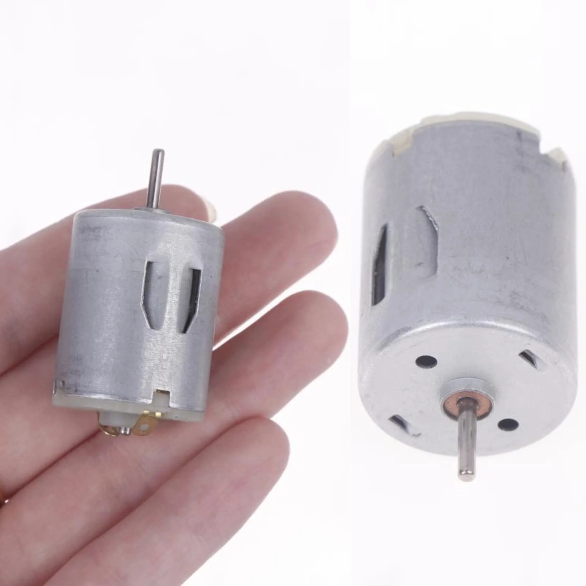 

DC 3V-9V Высокоскоростная угольная щетка Мини 24 мм Электродвигатель DIY Хобби Игрушечный автомобиль Лодка Модель Micro R280 Модель DIY Аксессуары