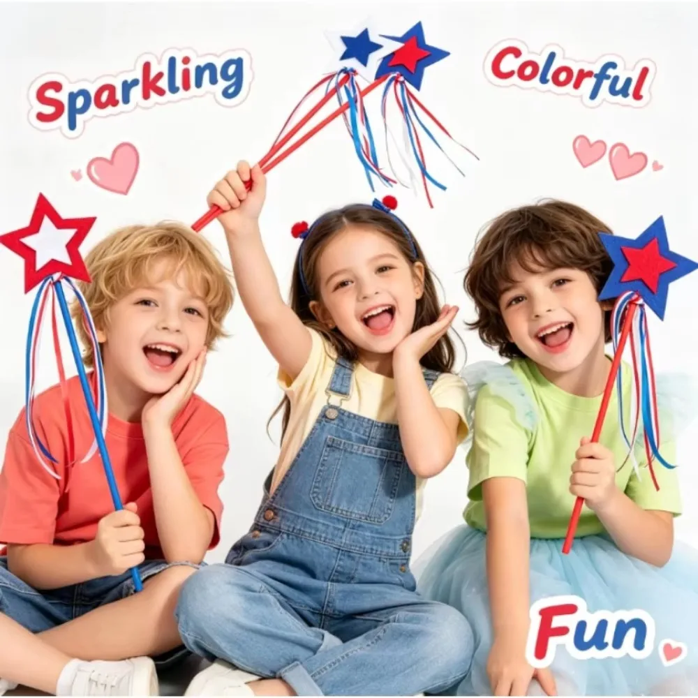 Handheld Sparkler Patriotic Hanging July 4th National Day Party Celebration Decor Photo Prop Festival Home Outdoor PartySupplies