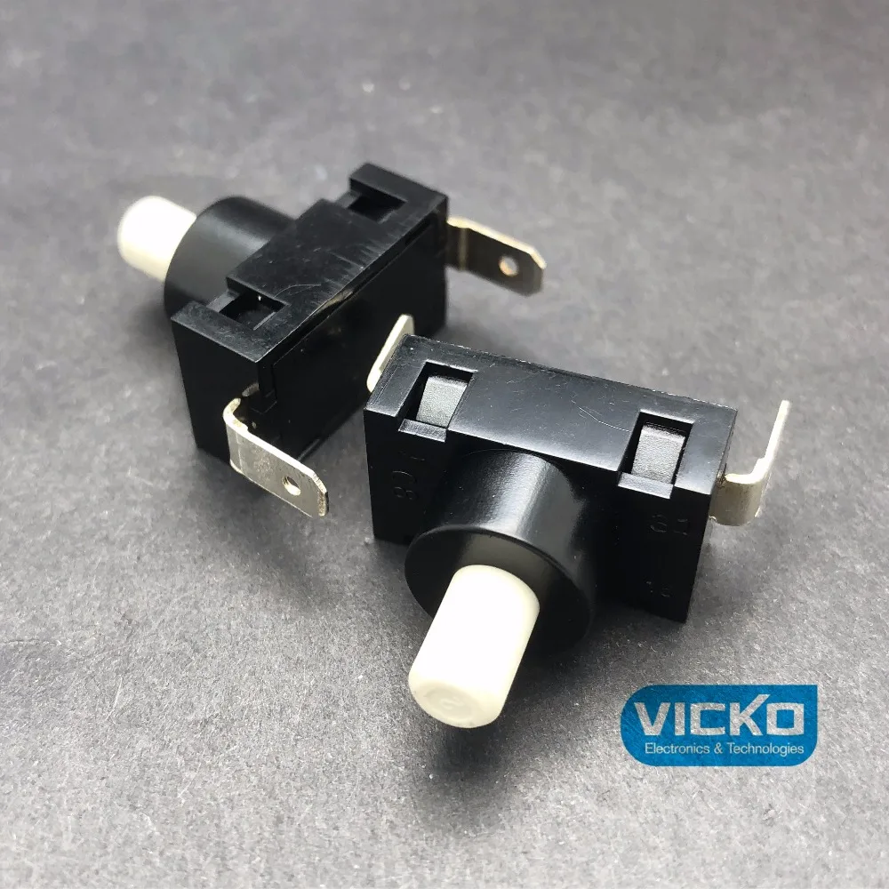 [VK] 20pcs Switch KAN-J4 vacuum cleaner power button switch with lock 8A