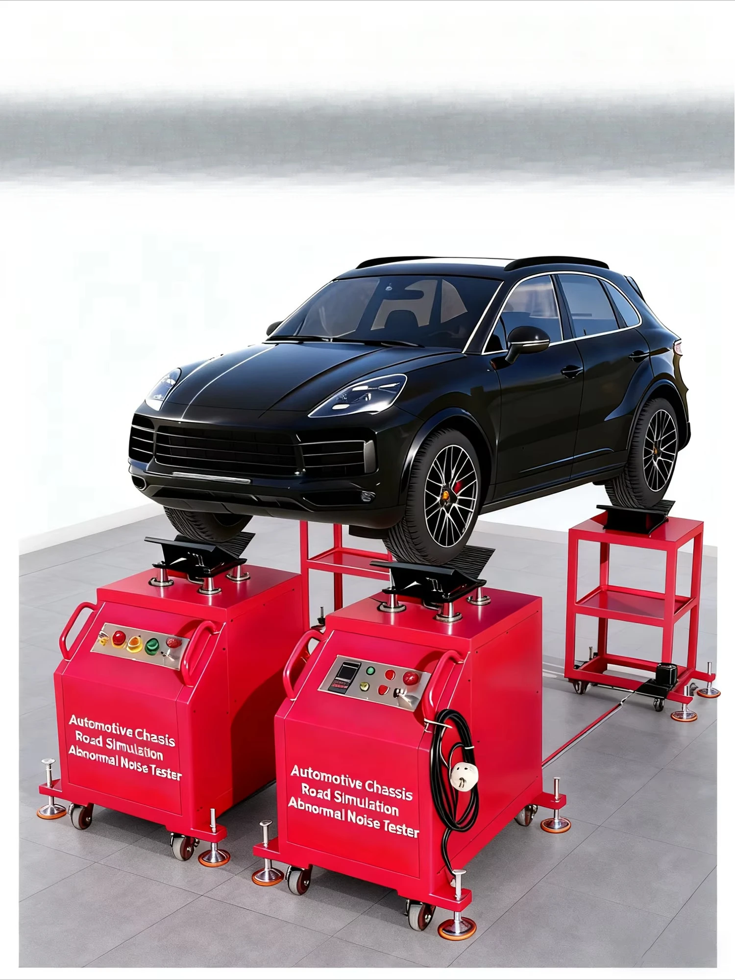 Factory Supplied Fixed Head Chassis Suspension Abnormal Noise Detection Machine Chassis Road Simulator