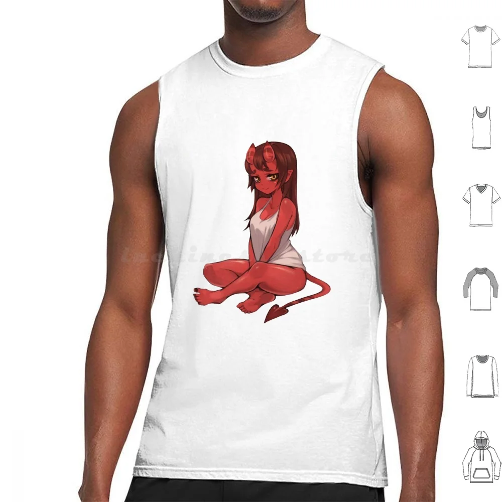 Meru The Succubus Sticker , Meru The Succubus Stickers , Meru The Succubus , Meru Succubus 2 Tank Tops Print Cotton