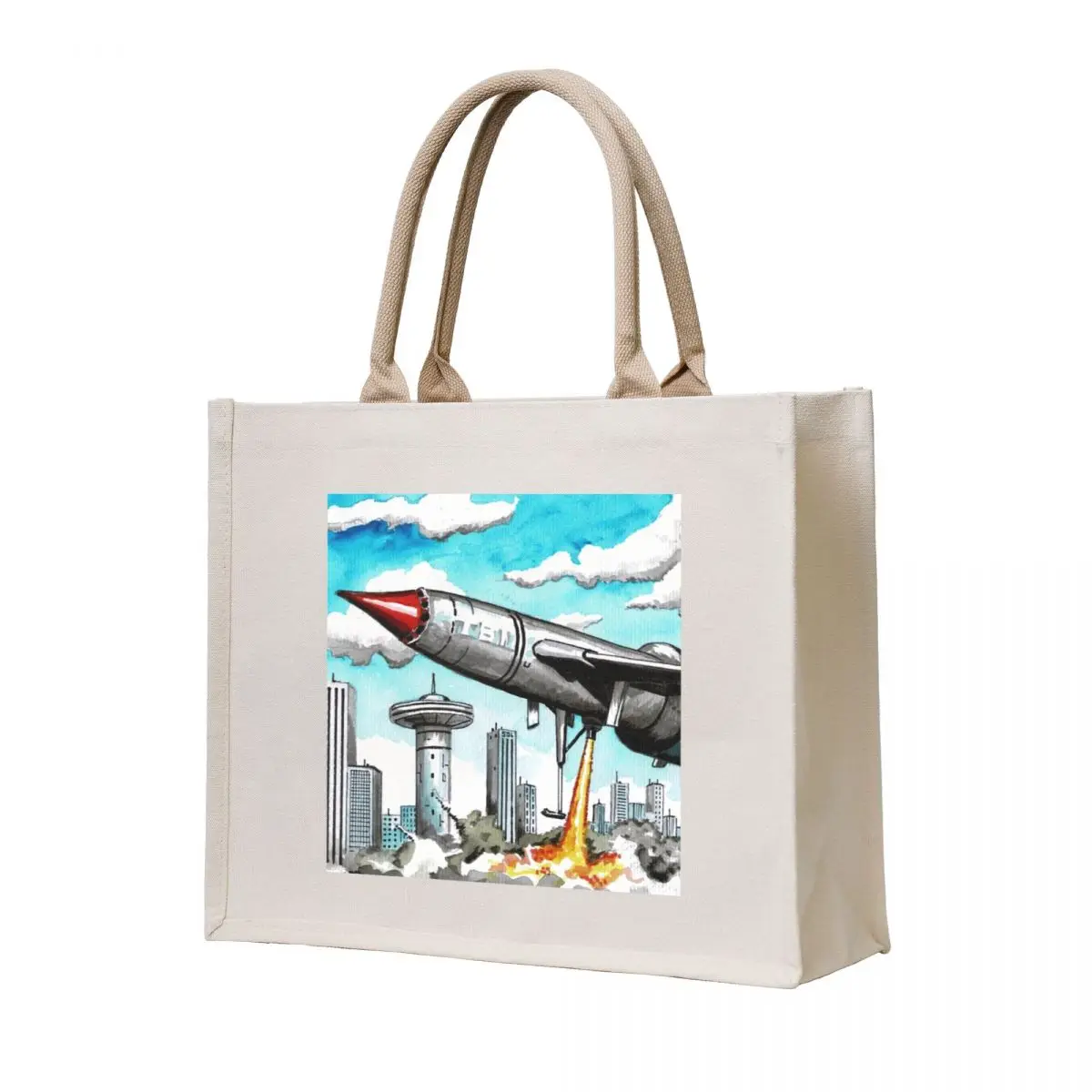 

Thunderbird 1 from Thunderbirds Tote Bag Portable shopping bag cloth bag woman tote men