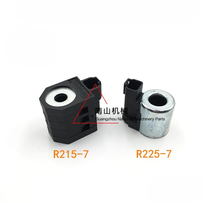 

Hyundai R R215-7 225-7 solenoid valve coil pilot rotary fast slow coil excavator accessories