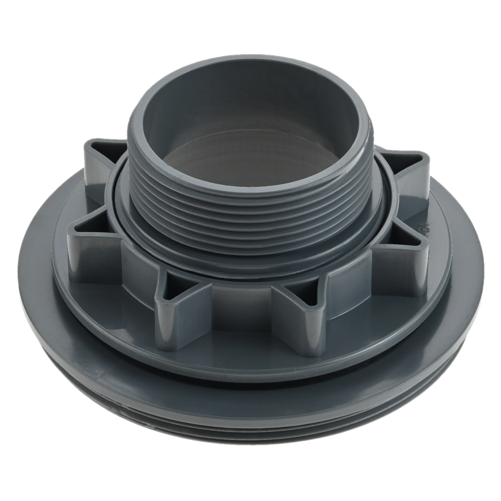 10744 Pool Threaded Strainer Connector Adapter Nut Washer Kit Fit for Intex Above Ground Swimming Pool Hose Connector Replace