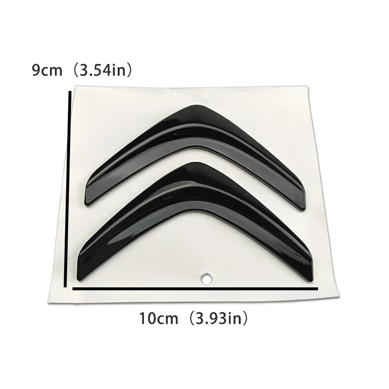 Black Silver Car Rear Emblem Badge for Citroen Picasso Sega Elysee Berlingo Xsara C3 XR C4 Aircross C5 Auto Trunk Refit Sticker