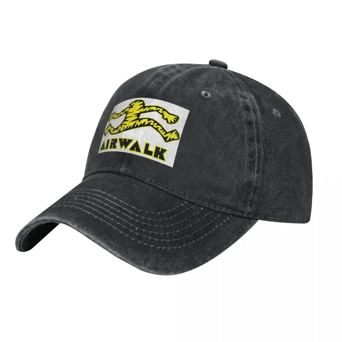 Tattoo Old School Style Airwalk Baseball Caps Fashion Denim Hats Outdoor Adjustable Casquette Hip Hop Baseball Cowboy Hat