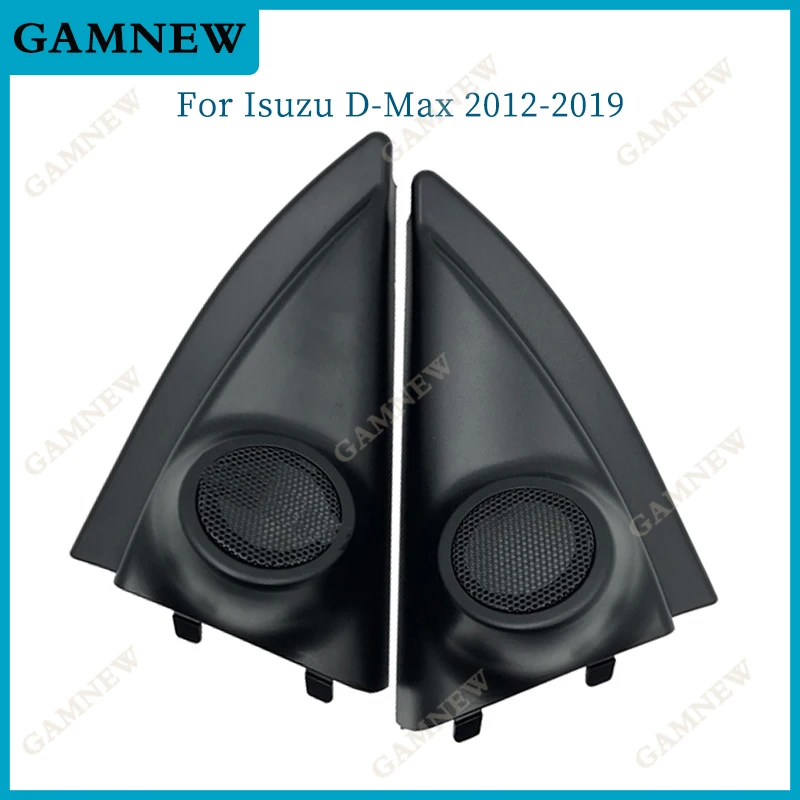 2PCS For Isuzu D-Max 2012-2019 Car Tweeter Refitting Audio Door Angle Gum Speaker Cover Boxes Mounts