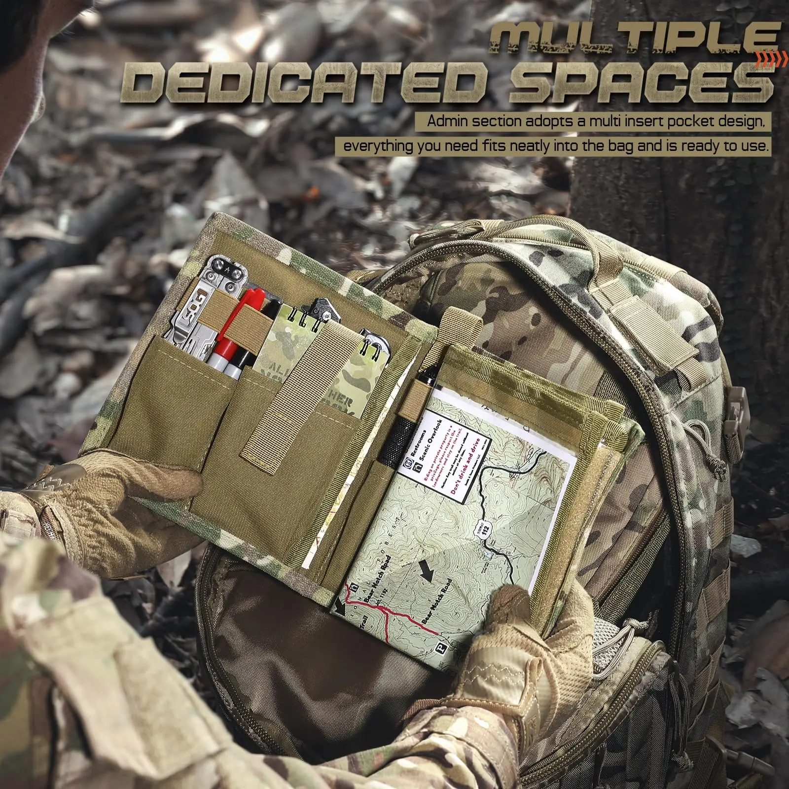 Tactical Pouch Military Map Ca - Outdoor Hunting Maps ulasan dan harga