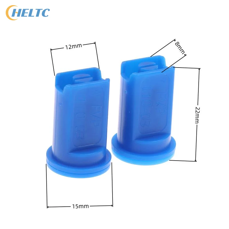 Picture 6: 10Pcs Garden Weed Plastic Orchard Garden Weed Plastic Agriculture Biocide Spray Boom Jet Nozzle Tip Flat Fan Shape TPU Angle110