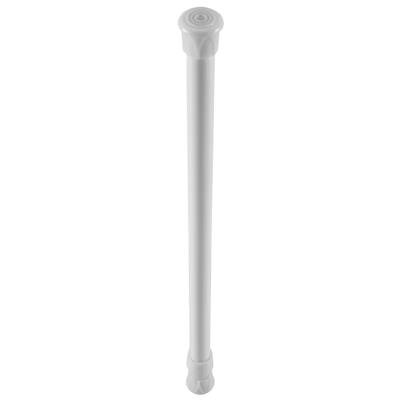 B92B-Telescopic Shower Rod Shower Curtain Rod Telescopic Rod Rod Shower White