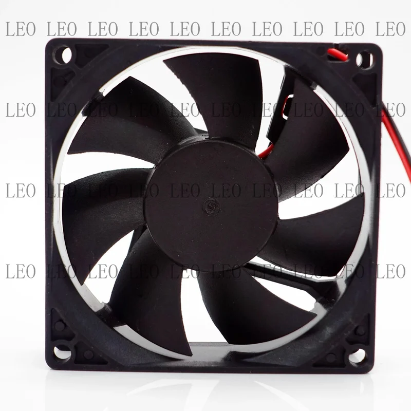 MY 1PCS For D80BM-24 8025 DC24V 0.14A 8CM 2-Wire Dual Ball Inverter Cooling Fan