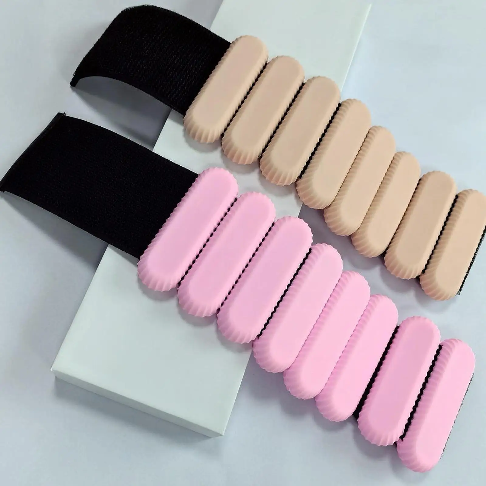 2 Pieces Wrist Weights Wearable Ankle Weights for Workout Gymnastics Walking Black
