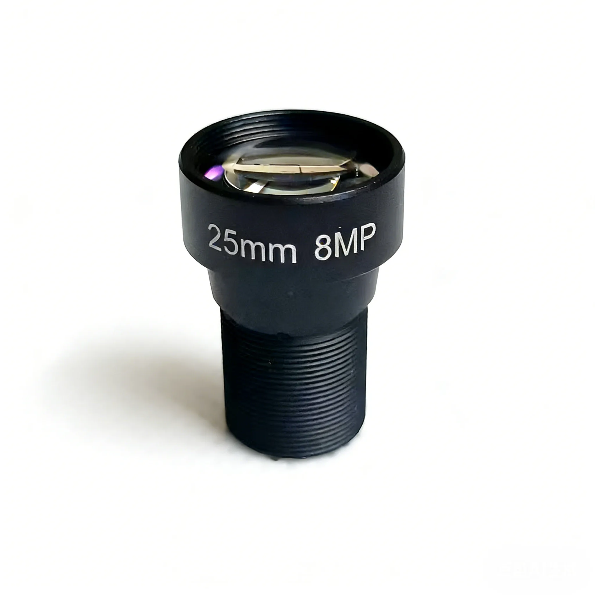 

4K 8MP 25-мм объектив для видеонаблюдения с креплением M12, низким уровнем искажений, диафрагмой F1.6, форматом 1/1.8" и ИК-фильтром 650 нм для экшн-камер