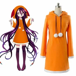 Anime Comic NO GAME NO LIFE Cosplay Costumes Shuvi Schwarzer Cosplay Costume Hoodies Women Clothing