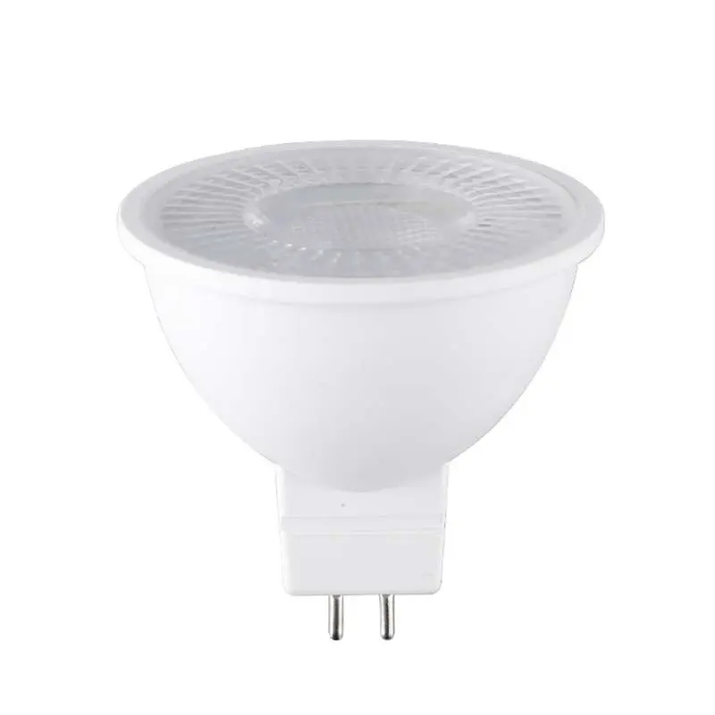 A58Z 16PCS 7W MR16 LED Bulb GU5.3 Base 6000K 520LM White Light For Ceiling Light Track Light Home Use Bulb