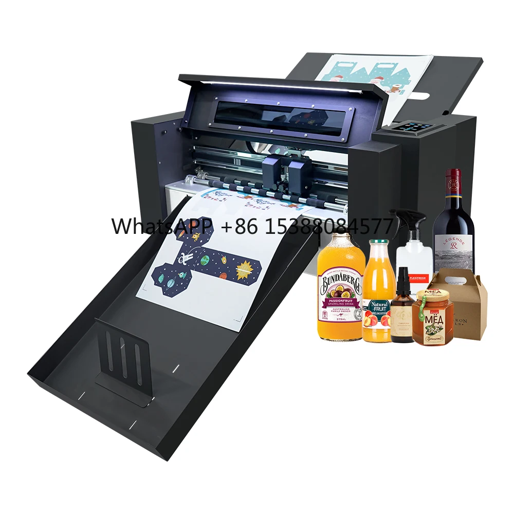 

ZD350 Ultra Dual Heads Cutting and Creasing Machine Auto Feeding Desktop Contour Cutting Plotter for Stickers Paper Board