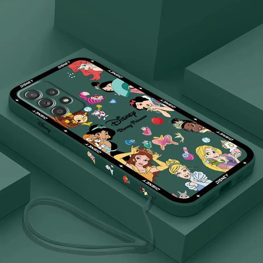 

Милый чехол Disney Princess для Samsung Galaxy A20 A51 A30 A50 A71 A03 A05s A10 A04 A02 A04e A03s 4G A72 A73 5G Capa Cover
