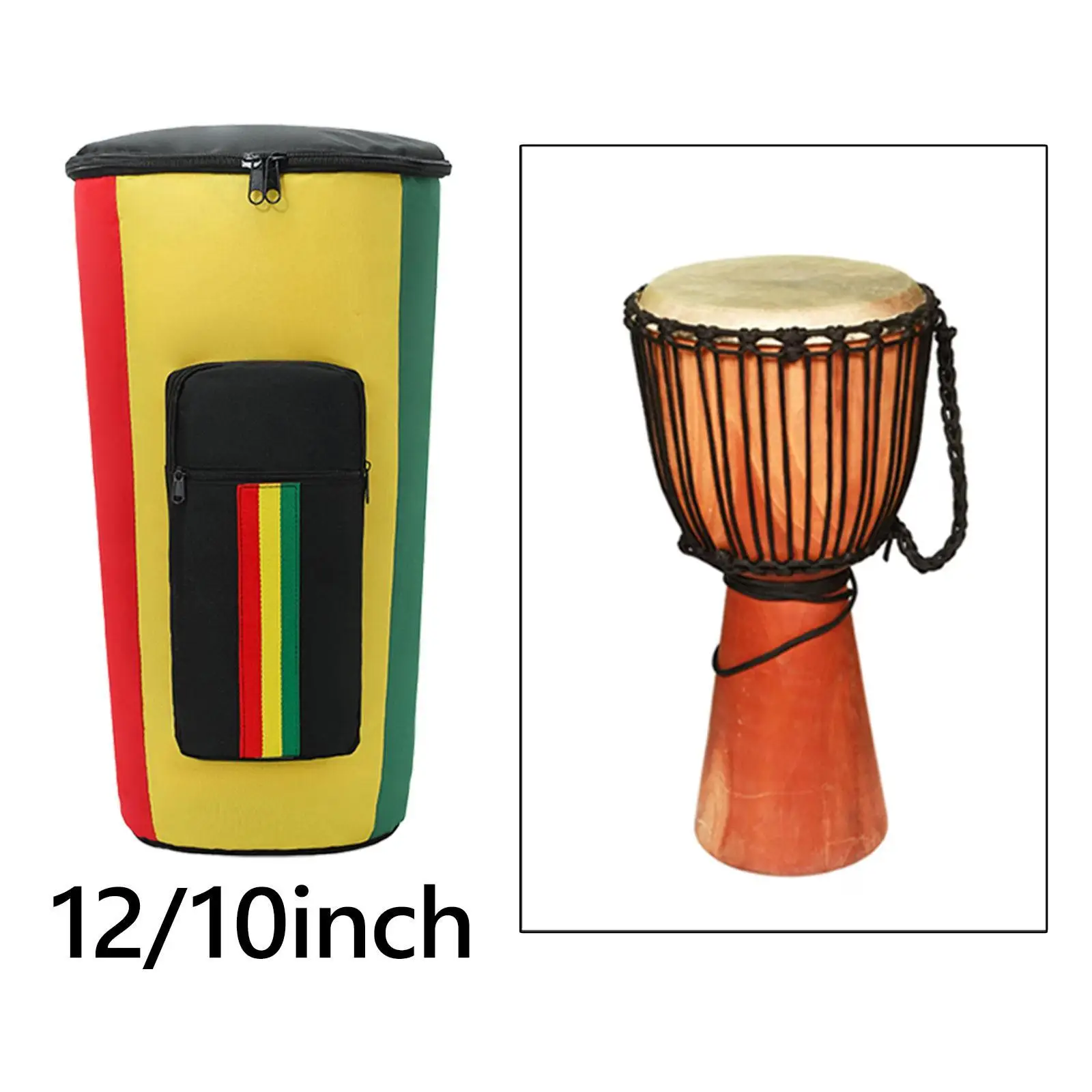 Bolsa Djembe Oxford Pano Tambor Gig Bag Grosso Confortável Bolsa Djembe Caso