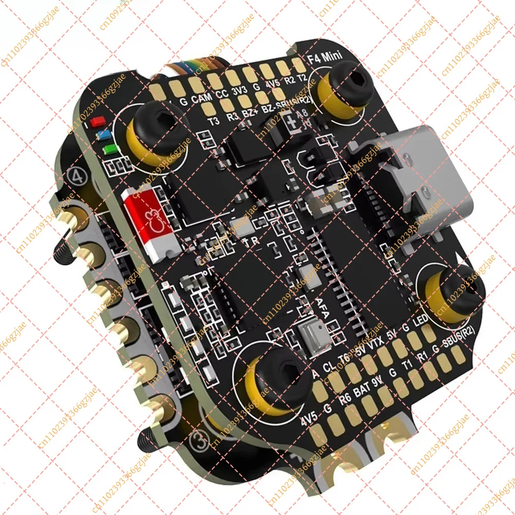 F405 Mini 35A 20x20 Stack Flight Controller & 4-in-1 ESC for FPV Racing Drone
