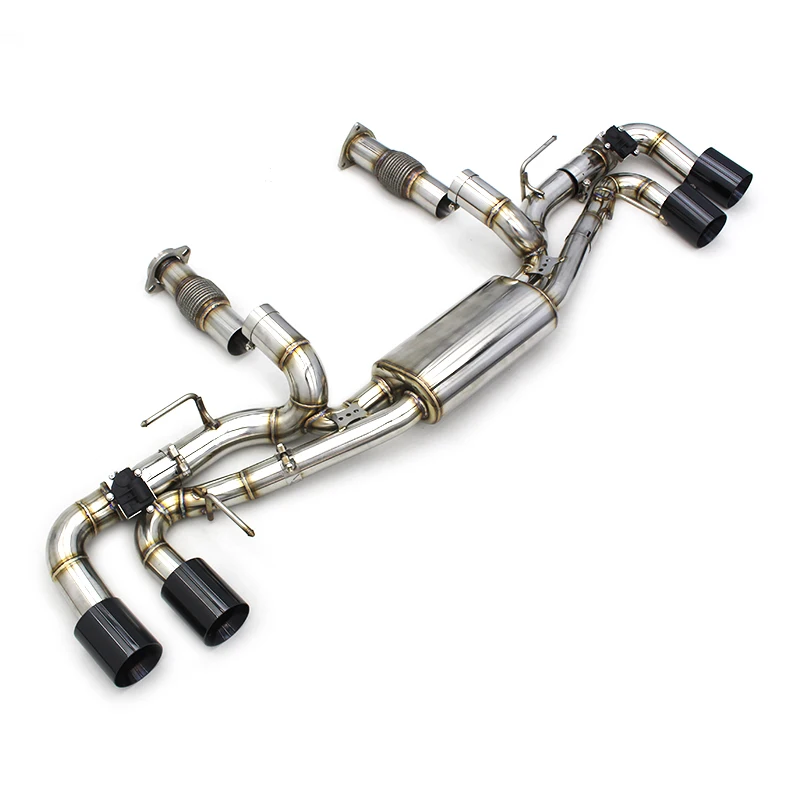 

OBM Catback Exhaust Muffler Escape Stainless Steel For Chevrolet CORVETTE C8 2019-2022