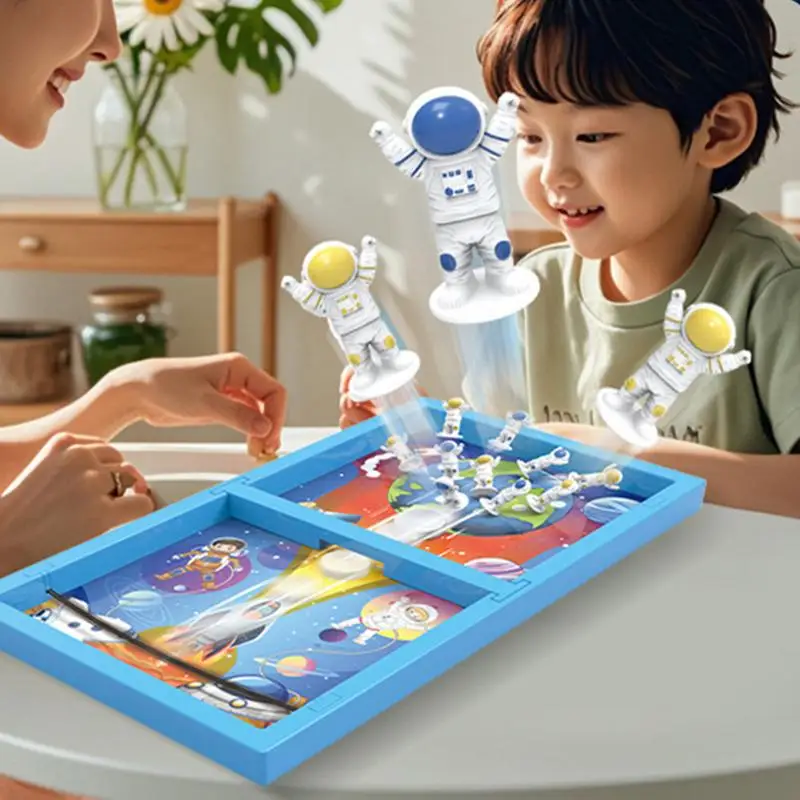 Kids Board Games Educational Space Table Game Portable Learning Toys Two Player Table Game For Hand-Eye Coordination Fine Motor