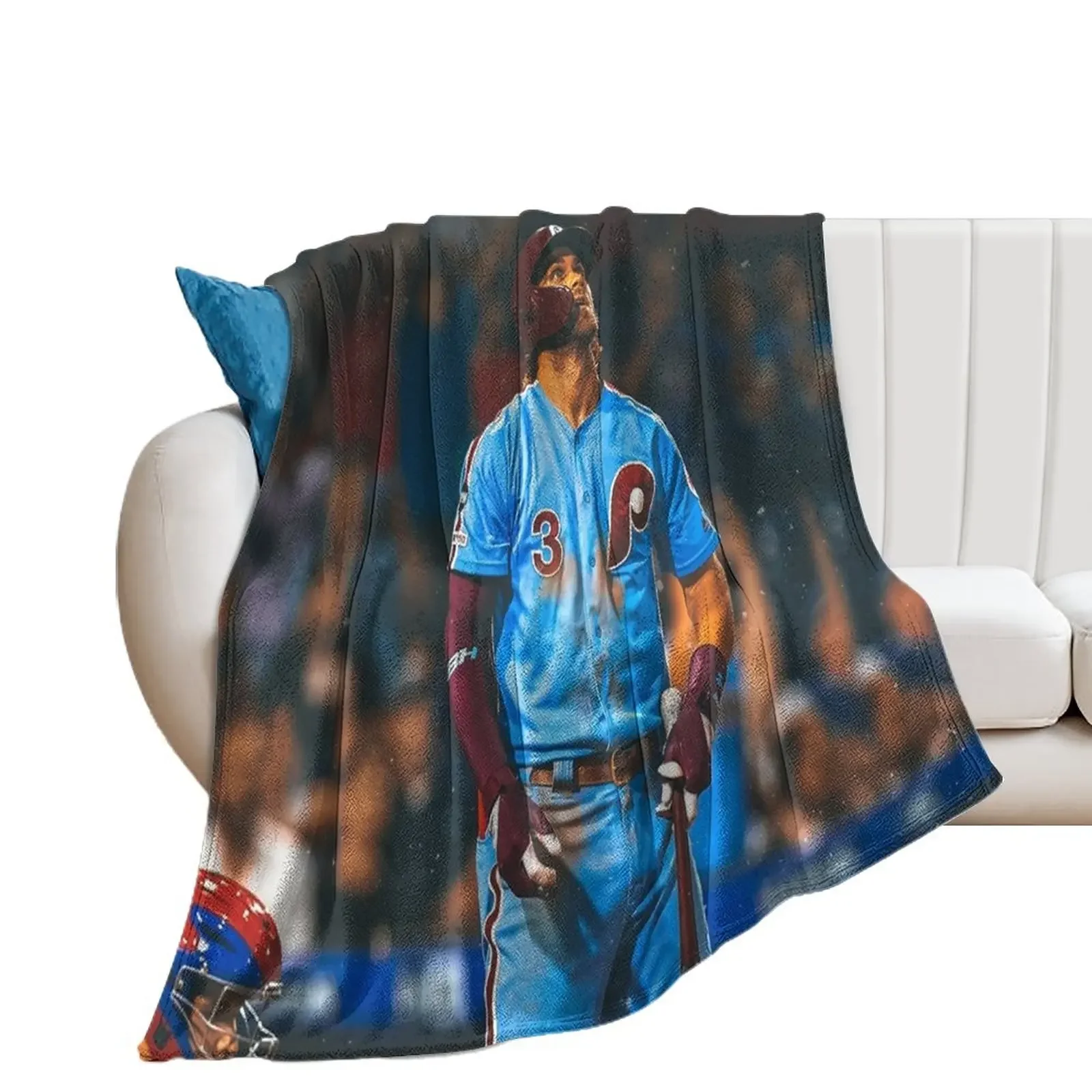 Bryce Harper Throw Blanket Luxury Thicken Summer Beddings for winter Blankets