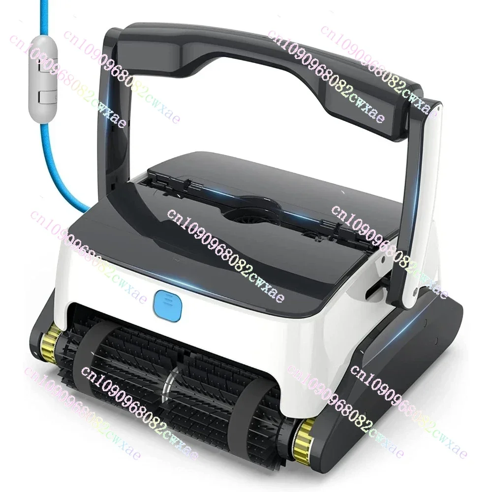 Robotic Pool Cleaner for In-Ground and Above Ground Pools Up To 50 Feet - Powerful Triple Motors,and Wall Climbing Function