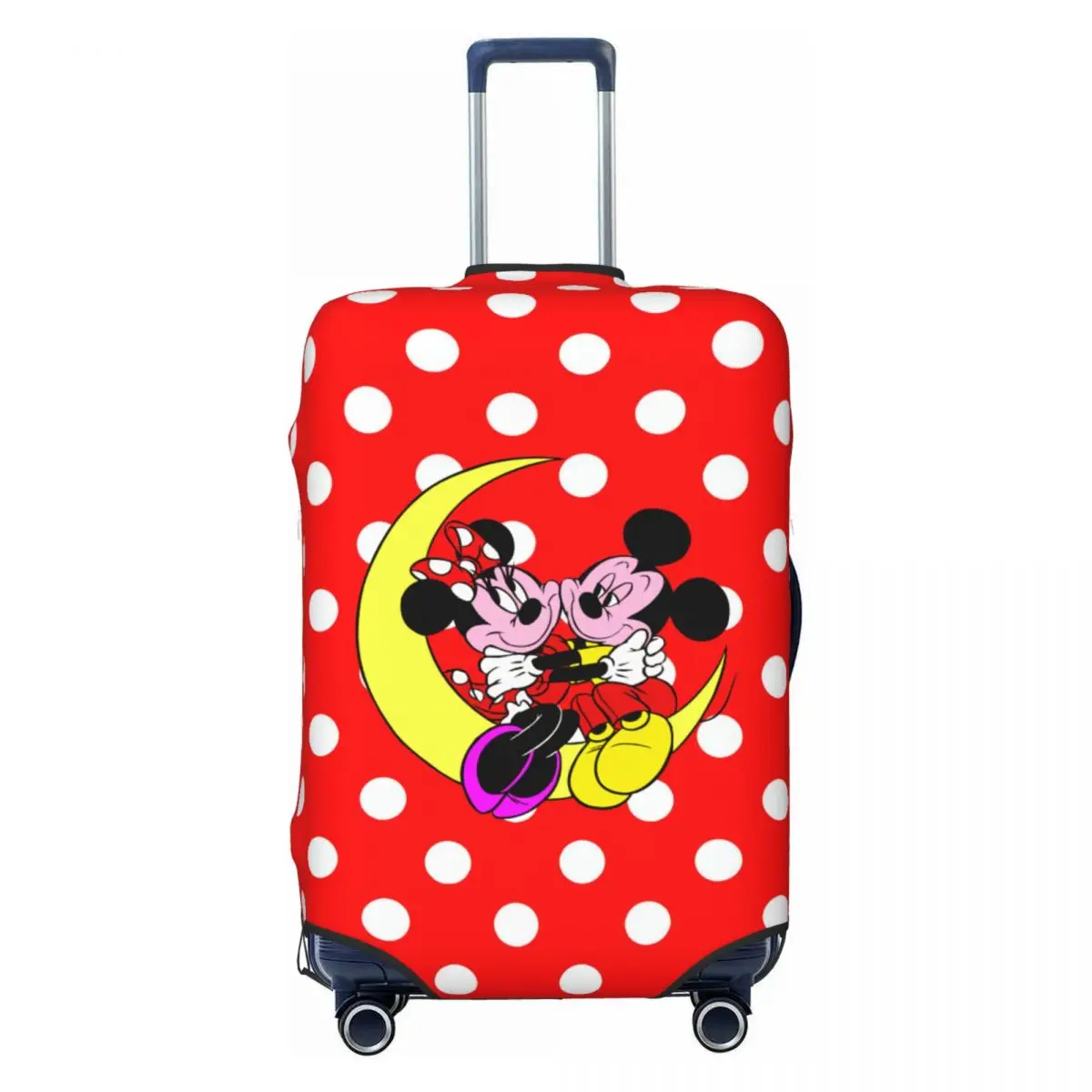 

Custom Cartoon Mickey Minnie Mouse Luggage Cover Protector Funny Travel Suitcase Covers for 18-32 Inch