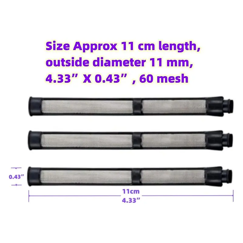 A66P-181072 287032 244067 مجموعة شاشة تصفية الرش بدون هواء لبخاخ Graco 695 795 1095 1595 3900 5900 7900 #6