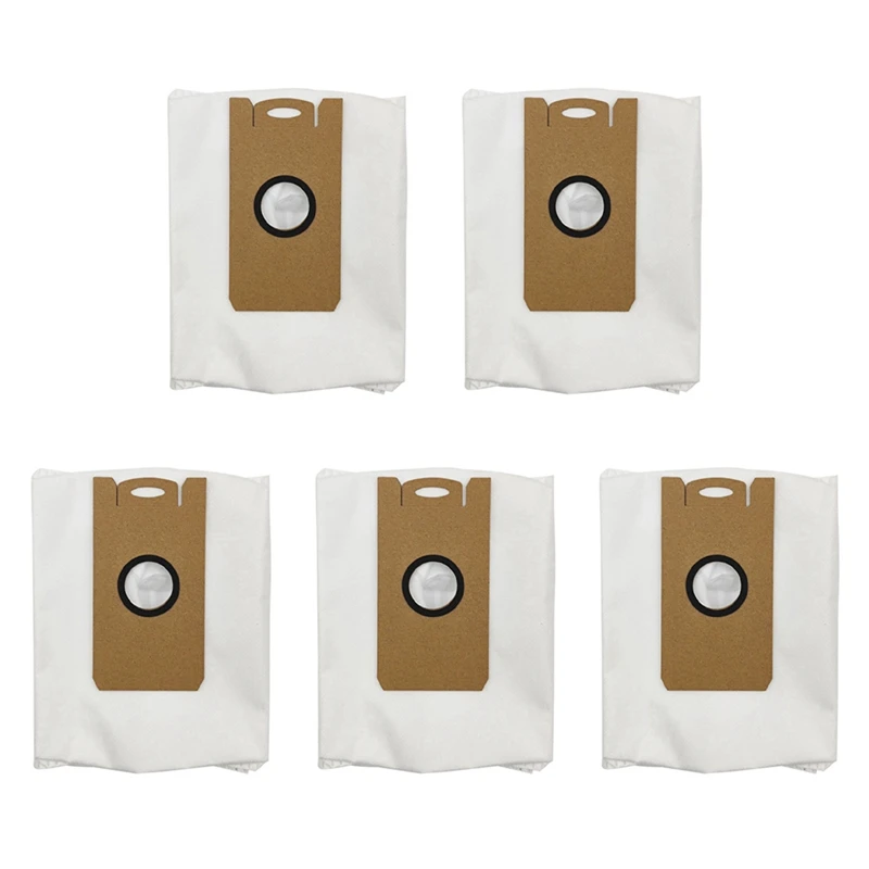 5Pcs Dust Bags For Lydsto W2 Robot Vacuum Cleaner Dust Bag Cleaner Spare Parts Replaceable Parts