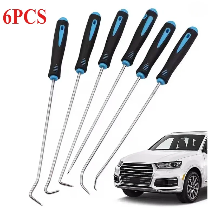 

Набор крючков и отмычек, 6-компонентный набор для снятия уплотнительных колец, набор инструментов для детализации, набор для сбора замков, съемник уплотнительных колец для сальников