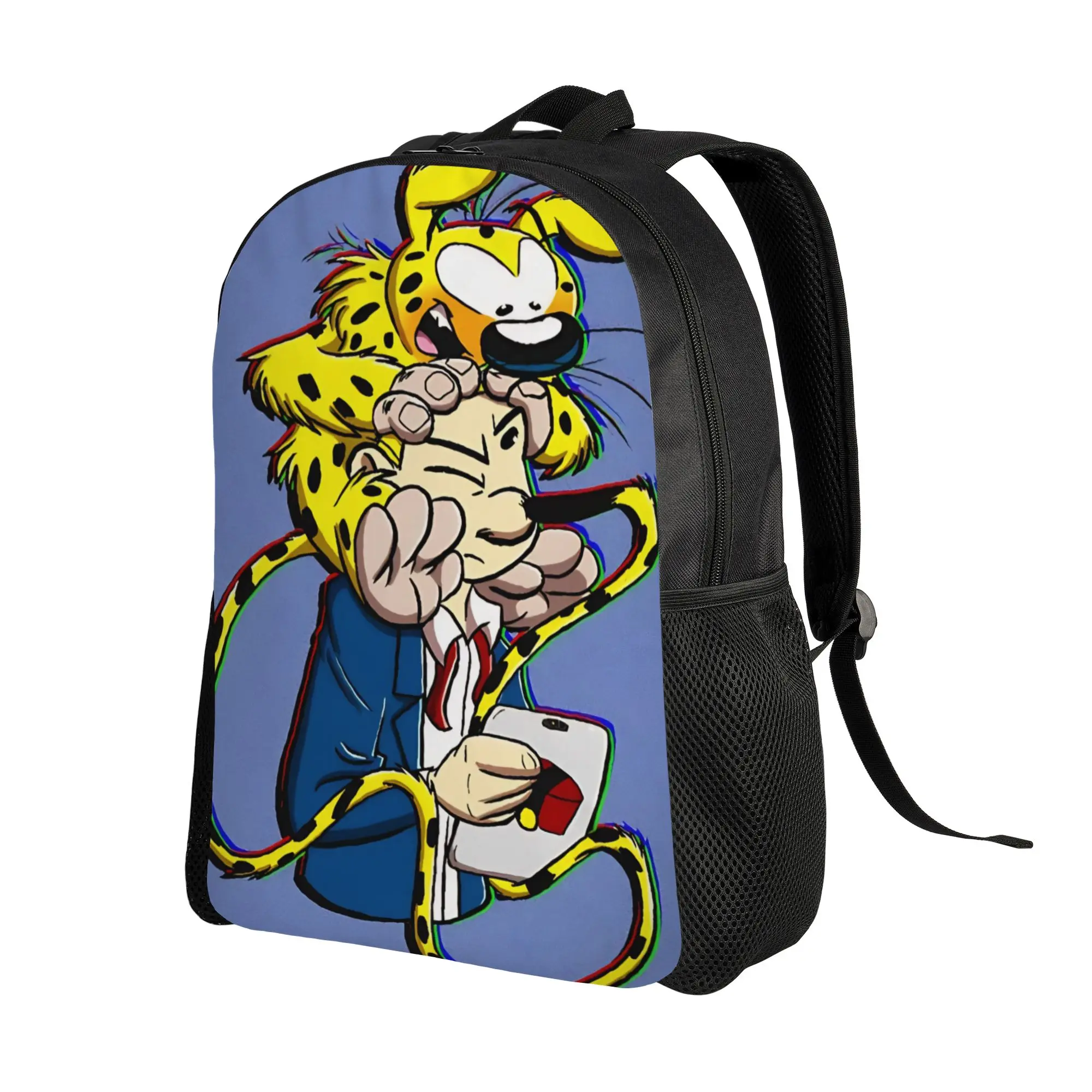 Funny Marsupilamis   Backpack  Kawaii Backpacks Women Hiking Durable High School Bags Design Rucksack