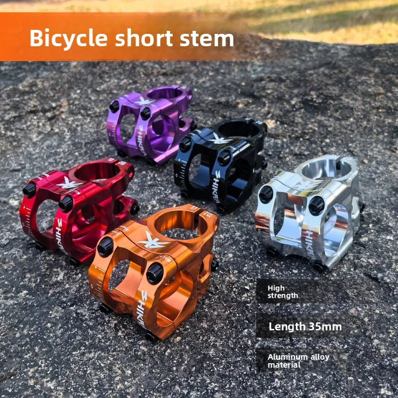 Mountain Bike Stem31.8*35MMHollow Modified Short Standpipe Aluminum AlloyCN...