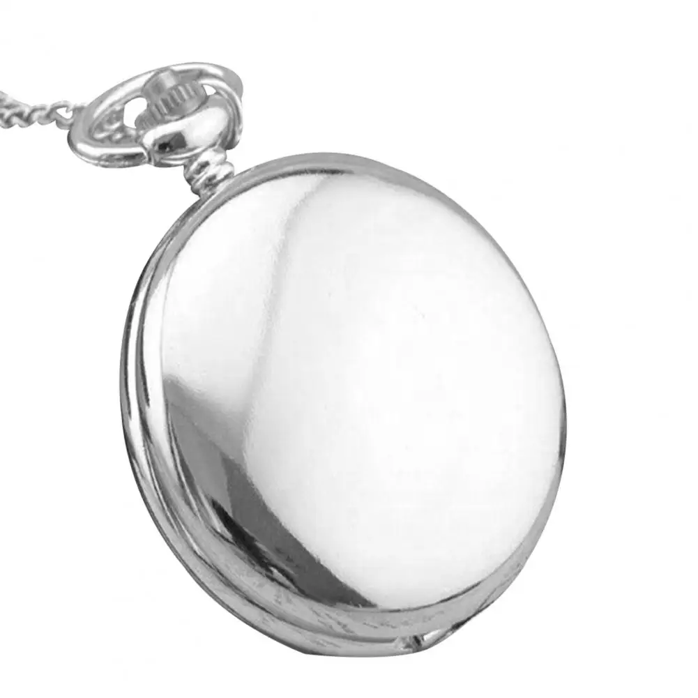Dropshipping!! Retro Vintage Steampunk Quartz Necklace Pendant Chain Clock Pocket Watch
