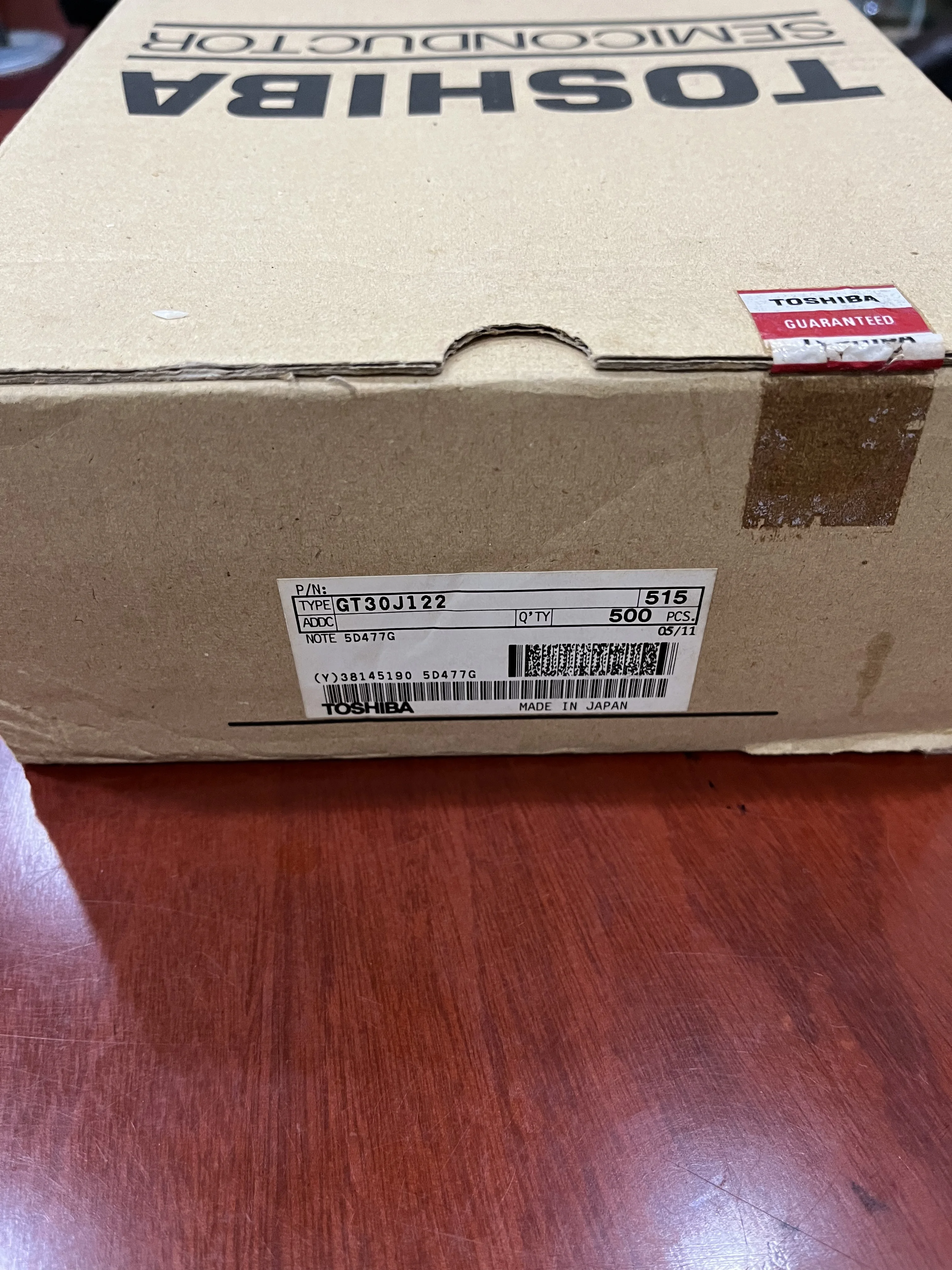 5 قطعة GT30J122 توشيبا معزول بوابة الترانزستور ثنائي القطب السيليكون N قناة IGBT